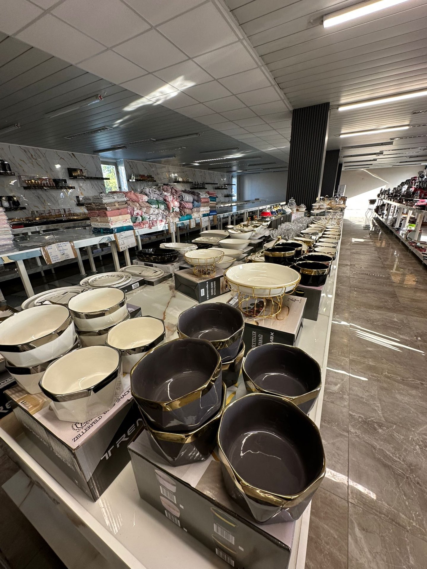 Set Ciotole Porcellana · oro e argento